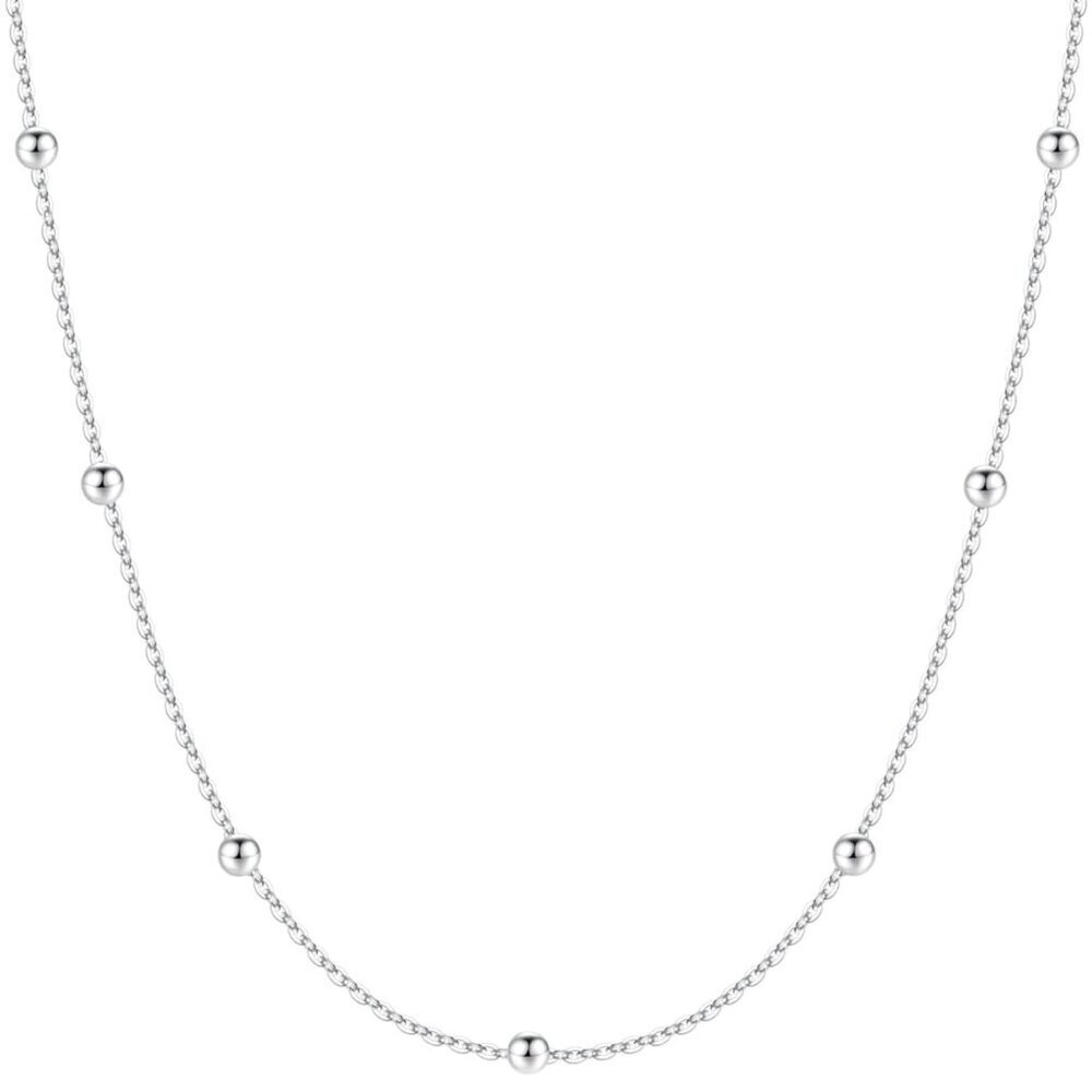 Sterling Silver Chain Necklace Women 16-24 Inches Hypoallergenic Dainty Jewelry